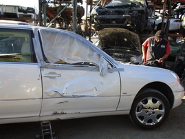 2003 LEXUS LS430 PEARL WHITE 4.3L AT 2WD Z15975